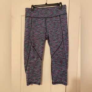 Colorful Cropped Athletic Leggings